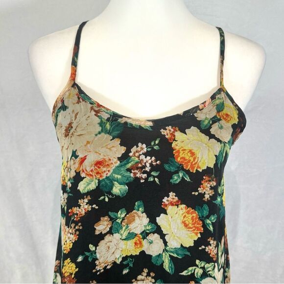 LF Charms Fashion vintage black strappy back lace lined sundress size XS - Picture 2 of 6